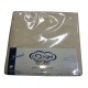 COPPIA FEDERE CUSCINO 3 VOLANI TINTA UNITA COLOR I SOGNI BEIGE