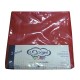 COPPIA FEDERE CUSCINO 3 VOLANI TINTA UNITA COLOR I SOGNI BORDEAUX