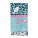 TELO MARE PAREO FOUTA 90X180CM LEOPARD GITIESSE