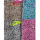 ASSORTITO 12 PEZZI POCHETTE COTONE CANVAS LEOPARD GITIESSE