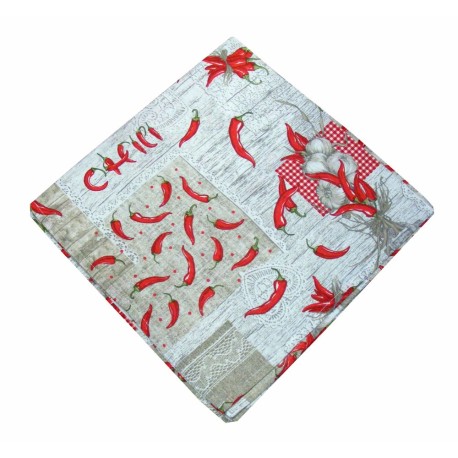 TOVAGLIA PEPERONCINO COTONE PEZZOLI