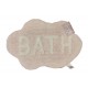 TAPPETO BAGNO ANTISCIVOLO 50X80CM NUVOLETTA PEZZOLI ROSA