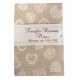 TOVAGLIA RESINATA CUORI MIROS PEZZOLI BEIGE