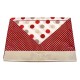 COMPLETO LENZUOLA MATRIMONIALE COTONE POIS DOLCE NOTTE PEZZOLI