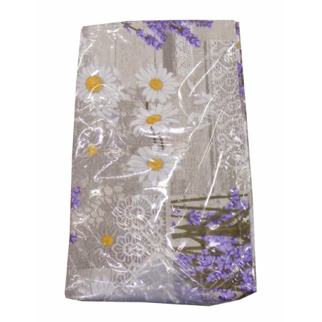 STROFINACCI COTONE CONF. 6 PEZZI LAVANDA MARGHERITE PEZZOLI