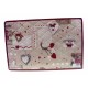 COPPIA TOVAGLIETTE AMERICANE HOLLY BORDEAUX MIROS PEZZOLI