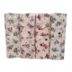 ASSORTITO 4 PEZZI COMPLETO LENZUOLA COTONE MATRIMONIALE DELICATO ROSELLINE HOME SWEET HOME