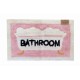 TAPPETO BAGNO ANTISCIVOLO 50X80CM BATHROOM LOVELY HOME