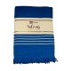 TELO MARE PAREO FOUTA 90X170CM FRANGE SALINAS GITIESSE