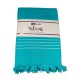 TELO MARE PAREO FOUTA 90X170CM FRANGE SALINAS GITIESSE