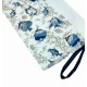 POCHETTE COTONE CON ZIP PESCI BLU PEZZOLI