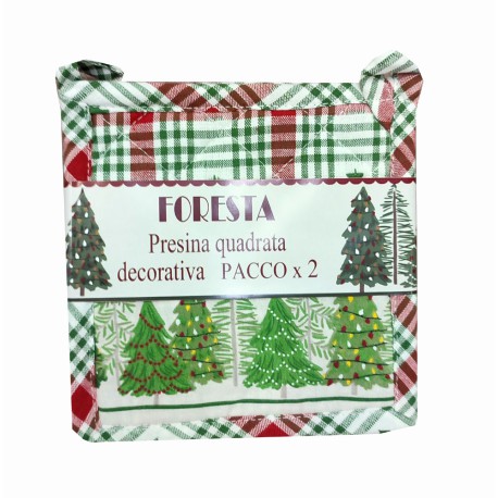 SET CUCINA COTONE DISEGNO FORESTA PEZZOLI PRESINE