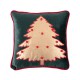 CUSCINO ARREDO IMBOTTITO VELLUTO 40X40CM GOLD TREE PEZZOLI