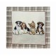 FEDERA CUSCINO ARREDO 45X45CM GOBELIN CANI PEZZOLI