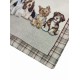 FEDERA CUSCINO ARREDO 45X45CM GOBELIN CANI PEZZOLI