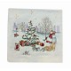 FEDERA CUSCINO ARREDO 45X45CM GOBELIN ALBERO REGALI PEZZOLI