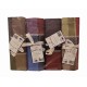 ASSORTITO 4 PEZZI COMPLETO LENZUOLA COTONE MATRIMONIALE DELICATO SCOZZESE HOME SWEET HOME