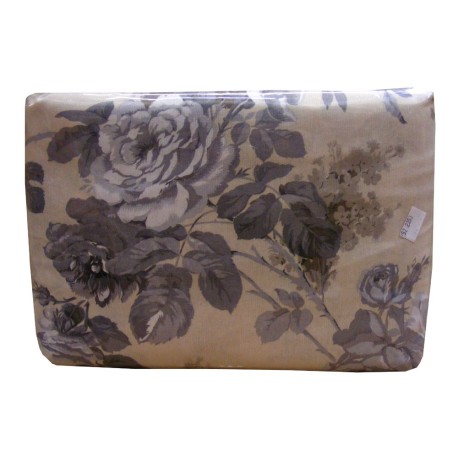 COPERTURA ARREDO DIVANO STAMPATO MARTA ROSE ONDA BLU AZZURRO