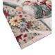 SET ARREDO CUSCINO FODERA CENTRO RUNNER JACQUARD GOBELIN ELFO PRIMAVERA TG