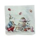 SET ARREDO CUSCINO FODERA CENTRO RUNNER JACQUARD GOBELIN BUNNY EASTER TG FODERA