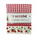 SET CUCINA COTONE DISEGNO FRAGOLINE PEZZOLI