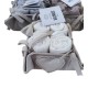 SET 4 PEZZI LAVETTE SPUGNA 30X30CM VILNUS SOPHIE