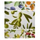 6 PEZZI STROFINACCI SPUGNA COTONE STAMPATO MEDITERRANEO VINGI