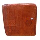 2 PEZZI CUSCINI JACQUARD SEDIE ELASTICI JACQUARD COUNTRY EUROTEX ARANCIO