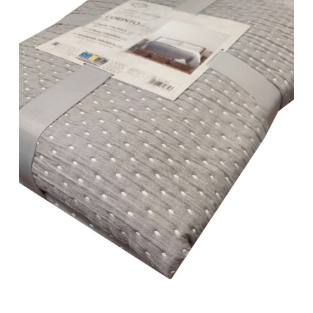 TRAPUNTINO MATRIMONIALE MICROFIBRA JACQUARD DOUBLE FACE CORINTO 8 SOPHIE