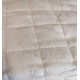 TRAPUNTINO MICROFIBRA MATRIMONIALE RASO JACQUARD GINKGO LINEA ORO