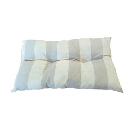 CUSCINO ARREDO IMBOTTITO RETTANGOLARE 50X80CM RIGATO GROSSO PEZZOLI