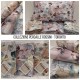 2 PEZZI COMPLETO LENZUOLA MATRIMONIALE COTONE PERCALLE ROSSINI TORONTO HOME SWEET HOME