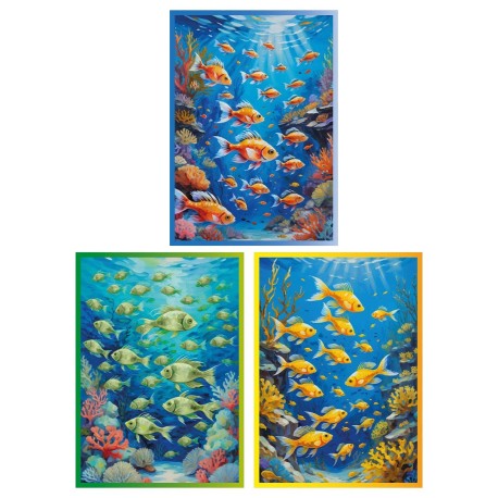 STROFINACCI 50X70CM 6 PEZZI COTONE DIGITALE RIPPOL SGHOME