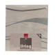 COMPLETO LENZUOLA COTONE ONDA LIVING IMBERTI GRIGIO