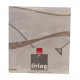 COMPLETO LENZUOLA COTONE ONDA LIVING IMBERTI TORTORA