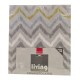 COMPLETO LENZUOLA COTONE ZIGZAG LIVING IMBERTI GRIGIO