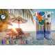 TELO MARE PAREO FOUTA 100X200CM PESCI COLOR PEZZOLI
