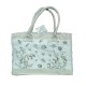 BORSA DA MARE COTONE CON ZIP CORALLO TORTORA PEZZOLI