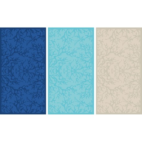 TELO MARE 90X165CM SPUGNA JACQUARD IN RILIEVO MERCAN SGHOME