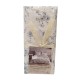 COMPLETO LENZUOLA MATRIMONIALE PERCALLE COTONE FIORELLINI AZZURRO PEZZOLI