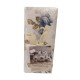 COMPLETO LENZUOLA MATRIMONIALE PERCALLE COTONE ROSE AZZURRO PEZZOLI