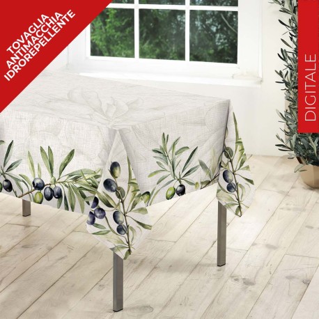 TOVAGLIA ANTIMACCHIA DIGITALE KIKI CLASSIC OLIVE SGHOME