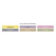 STROFINACCI 50X70CM 12 PEZZI COTONE TINTO IN FILO CAL SGHOME