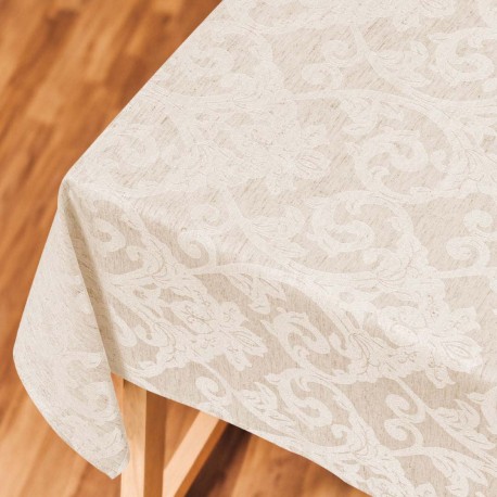 TOVAGLIA ANTIMACCHIA JACQUARD MISTO LINO LINEN ARABESQUE SGHOME