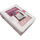 SET 3 ASCIUGAMANO + 3 OSPITE SPUGNA JACQUARD TITANO GABEL