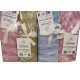 ASSORTITO 4 PEZZI COMPLETO LENZUOLA COTONE MATRIMONIALE DELICATO FELCI HOME SWEET HOME