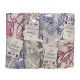 ASSORTITO 4 PEZZI COMPLETO LENZUOLA COTONE MATRIMONIALE DELICATO CORALLI CONCHIGLIE HOME SWEET HOME