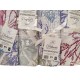 ASSORTITO 4 PEZZI COMPLETO LENZUOLA COTONE MATRIMONIALE DELICATO CORALLI CONCHIGLIE HOME SWEET HOME