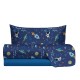 COMPLETO LENZUOLA SINGOLO COTONE SPACE JOLLY HERMET