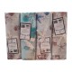 ASSORTITO 4 PEZZI COMPLETO LENZUOLA COTONE MATRIMONIALE DELICATO CORALLI CONCHIGLIE HOME SWEET HOME